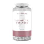 قرص کوکونات کلاژن مای ویتامینز 180 عددی coconut collagen my vitamins