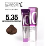 کرم رنگ مو مورفوس شماره 5.35 رنگ قهوه ای شکلاتی شدید حجم 100 میلی لیتر