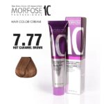 کرم رنگ مو مورفوس شماره 7.77 رنگ قهوه ای کاراملی تیره حجم 100 میلی لیتر