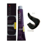 رنگ مو فیدل قهوه‌ای دودی تیره شماره 3.1 حجم 100 میل