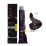 رنگ مو فیدل بادمجانی تیره شماره 4.26 حجم 100 میل