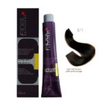 رنگ مو فیدل قهوه‌ای دودی روشن شماره 5.1 حجم 100 میل