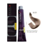 رنگ مو فیدل بلوند خاکستری طبیعی روشن شماره 8.01 حجم 100 میل