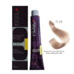 رنگ مو فیدل بلوند دودی شکلاتی متوسط شماره 7.19 حجم 100 میل