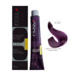 رنگ مو فیدل بادمجانی متوسط شماره 6.26 حجم 100 میل