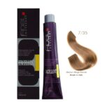 رنگ مو فیدل بلوند بژ متوسط شماره 7.35 حجم 100 میل