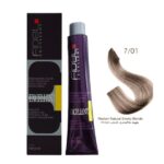 رنگ مو فیدل بلوند خاکستری طبیعی متوسط شماره 7.01 حجم 100 میل