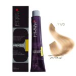 رنگ مو فیدل سوپر پلاتینه روشن شماره 11.0 حجم 100 میل