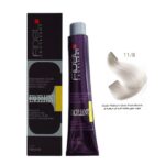 رنگ مو فیدل بلوند سوپر پلاتینه نقره‌ای مرواریدی شماره 11.8 حجم 100 میل