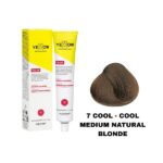 رنگ مو یلو شماره 7 بلوند طبیعی متوسط سرد COOL MEDIUM NATURAL BLONDE حجم 100 میل