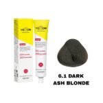 رنگ مو یلو شماره 6.1 بلوند دودی تیره DARK ASH BLONDE حجم 100 میل