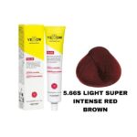 رنگ مو یلو شماره 5.66s قهوه‌ای قرمز سوپر روشن شدید LIGHT SUPER INTENSE RED BROWN حجم 100 میل