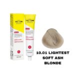 رنگ مو یلو شماره 10.01 بلوند دودی سافت روشن LIGHTEST SOFT ASH BLONDE حجم 100 میل