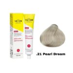 رنگ مو یلو شماره 21. صدفی رویایی Pearl Dream حجم 100 میل