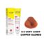 رنگ مو یلو شماره 9.4 بلوند مسی خیلی روشن VERY LIGHT COPPER BLONDE حجم 100 میل