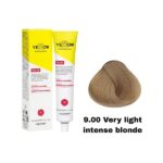 رنگ مو یلو شماره 9.00 بلوند خیلی روشن شدید Very light intense blonde حجم 100 میل