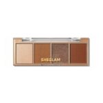 پالت سایه چشم چهار تایی شیگلم Essential Square Eyeshadow Quad-Veil