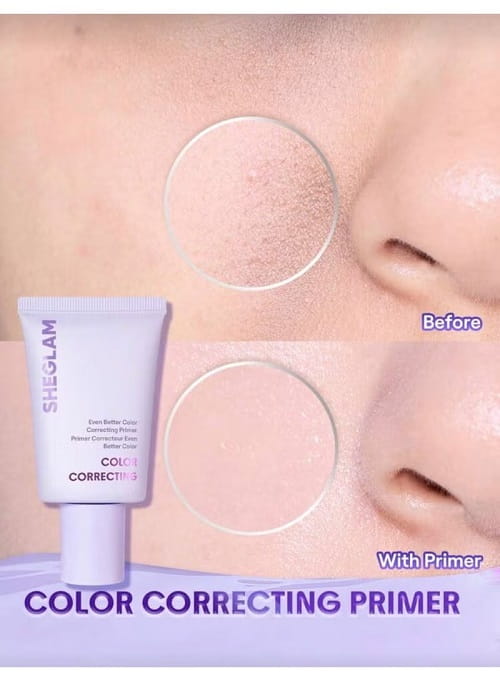 پرایمر بنفش شیگلم 30 میل SHEGLAM Even Better Color Correcting Primer-Purple