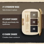 پالت سایه ابرو شیگلم SHEGLAM Full-Filled Eyebrow Palette-102 Ash Brown