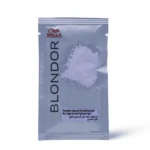 پودر دکلره ژلی ساشه‌ای Wella Blondor Geli 1+3 | روشن‌کننده حرفه‌ای مو ۱۰ گرم