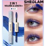 ریمل دو سر حجم‌دهنده و بلندکننده شیگلم رنگ آبی (SHEGLAM All-In-One Volume & Length Mascara)