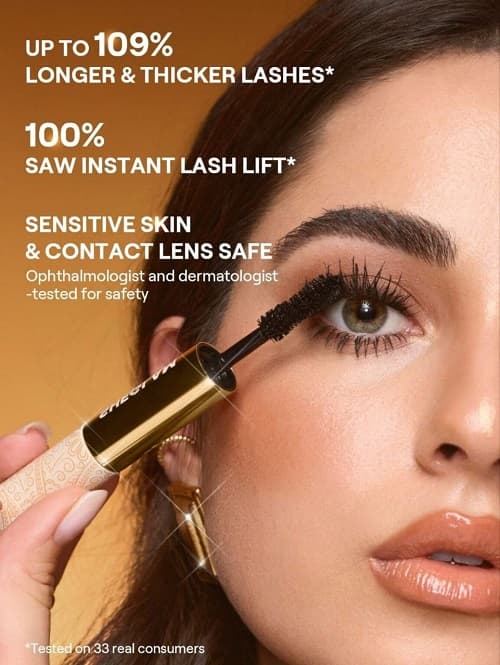 ریمل چندکاره ۲۴K شیگلم (SHEGLAM All-In-One 24K Multi-Effect Mascara)