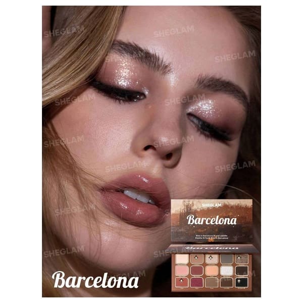 پالت سایه ۱۵ رنگ Bliss In Barcelona شیگلم (SHEGLAM Bliss In Barcelona 15-Pan Palette)